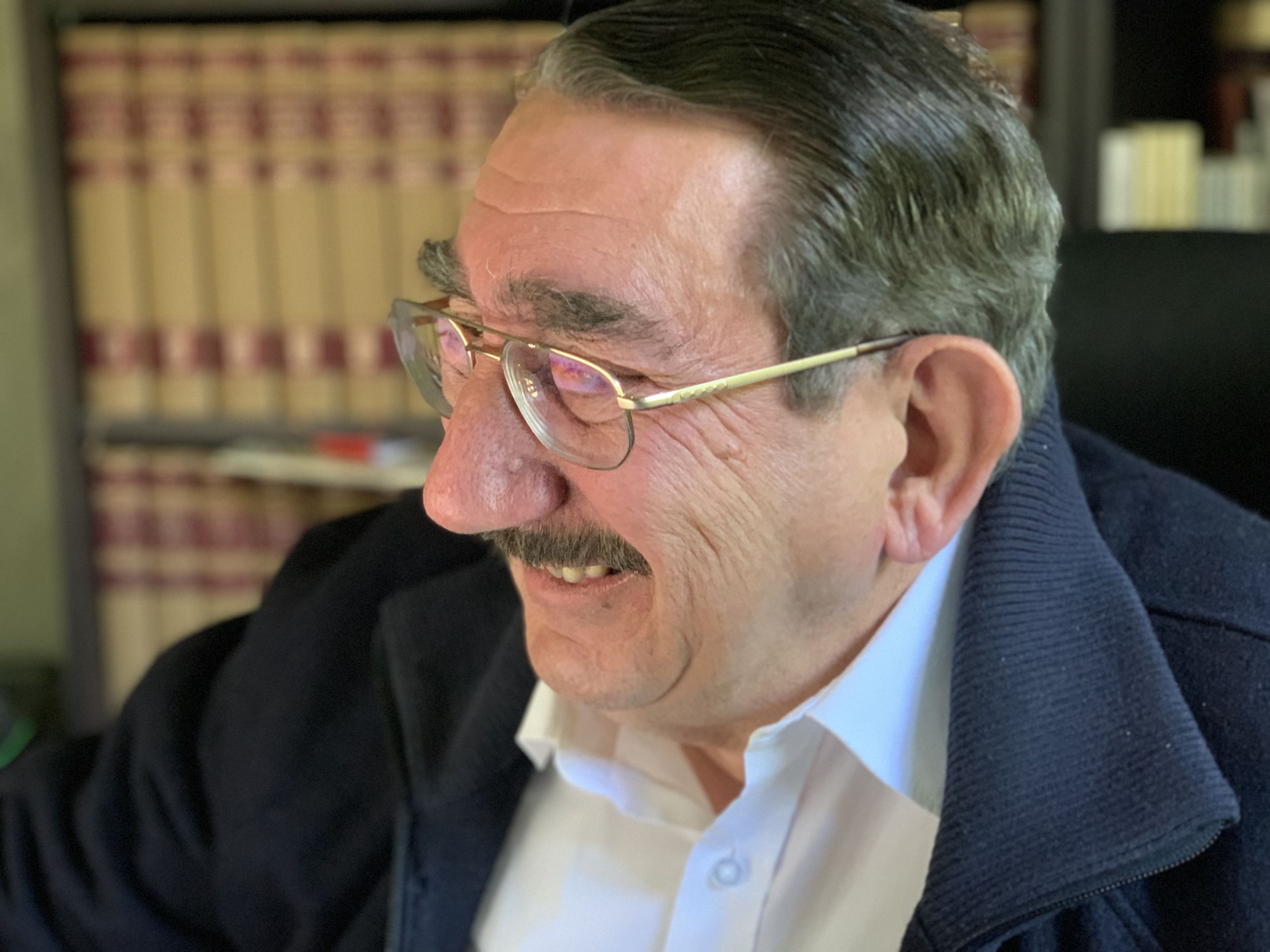 Georges-Patrick Gleize, travaille avec passion.