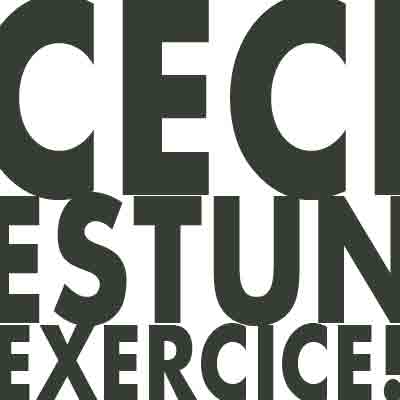 logo de "ceciestunexercice"